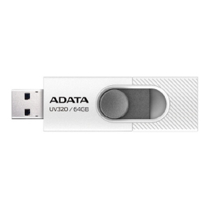 A-DATA UV320 USB3．2 メモリー 64GB UV320 ホワイト AUV32064GW-イメージ2