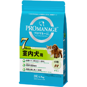マースジャパンリミテッド プロマネージ 7歳からの室内犬用(1．7kg) 7ｻｲｶﾗﾉｼﾂﾅｲｹﾝﾖｳ1.7KG-イメージ1