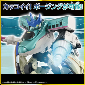 タカラトミー プラレール シンカリオン チェンジ ザ ワールド SGX シンカリオン E5はやぶさ+E7かがやき リンク合体セット SGXｼﾝｶﾘｵﾝE5E7ﾘﾝｸｶﾞﾂﾀｲｾﾂﾄ-イメージ4