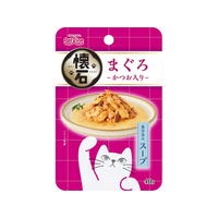ペットライン 懐石レトルト スープ まぐろ・かつお入り 魚介旨みスープ 40g FCJ224U-KSR-8