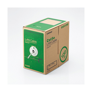 エレコム EU RoHS指令準拠 LANケーブル(Cat5e 単線) 100m LD-CT2/LG100/RS エレコム EU RoHS指令準拠 LANケーブル(Cat5e 単線) 100m LD-CT2/LG100/RS