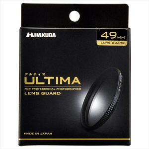 ハクバ レンズガード 49mm ULTIMA(アルティマ) ブラック CF-UTLG49-イメージ2
