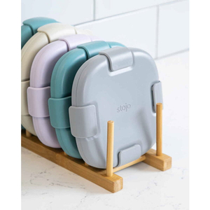 stojo 弁当箱 stojo BOX 700ml 1段 大人 食洗機 電子レンジ 折りたためる CASHMERE BX24-CSH-イメージ6