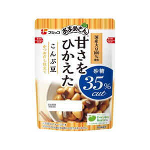 フジッコ おまめさん 甘さをひかえた こんぶ豆 145g FC768SZ-イメージ1