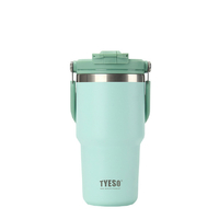 KOTANI金属工業 TYESO ポータブルタンブラー 600ml ミントグリーン KT01-01022-204