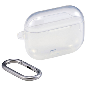 エレコム AirPods Pro 3用ソフトケース クリア AVA-AP07UCCR-イメージ1