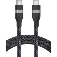 Anker USB-C & USB-C ケーブル (240W, 高耐久ナイロン) 1．8m ブラック A82E2N12