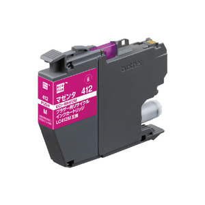 エコリカ リサイクルインク マゼンタ ECI-BR412M-イメージ2