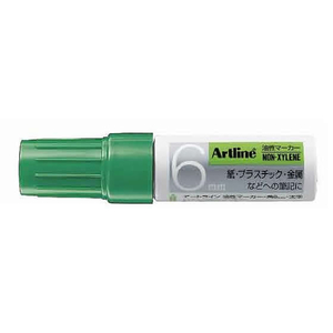 シヤチハタ アートライン 油性マーカー角 6mm 緑 F863890-K-50ﾐﾄﾞﾘ-イメージ1