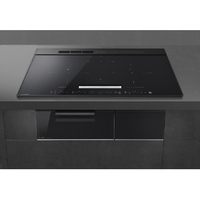 三菱 「標準工事＋引取料金込み」 ビルトイン(3口IH対応) e angle select CROSS+TOP ブラック CS-K87E5B