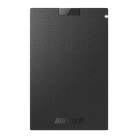 バッファロー USB3．2(Gen1) ポータブルSSD TypeA(500GB) ブラック SSD-PG500U3-BC