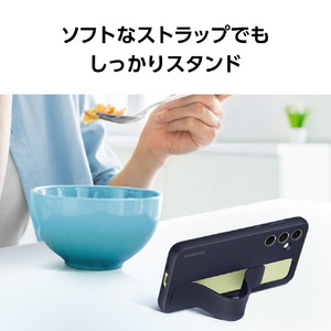 Samsung Galaxy A55用ケース BlueBlack EF-GA556TBEGJP-イメージ5