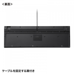 サンワサプライ USBハブ付コンパクトキーボード SKB-KG2UH3BK-イメージ11