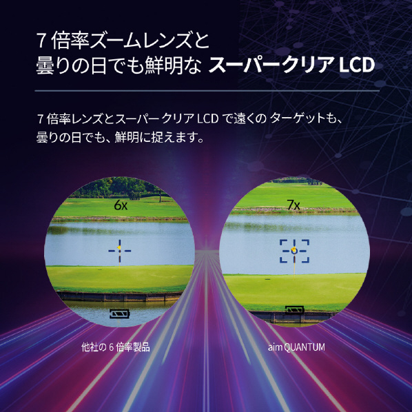 GOLFBUDDY 距離測定器 aim QUANTUM スペースグレイ/ メタル GB-0311 ZST+ 2m