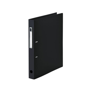 リヒトラブ noie-style D型リングファイル A4タテ ブラック F064071-F-7684-24-イメージ1