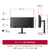 LGエレクトロニクス 34型 LG UltraWide Monitor /3440×1440(3800R曲面型)/100Hz/IPS/sRGB 99%/HDR/ アンチグレア/KVMスイッチ/スイベル/高さ調整/7W+7W スピーカー 34U650A-B 34U650A-B-イメージ3