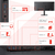 LGエレクトロニクス 34型 LG UltraWide Monitor /3440×1440(3800R曲面型)/100Hz/IPS/sRGB 99%/HDR/ アンチグレア/KVMスイッチ/スイベル/高さ調整/7W+7W スピーカー 34U650A-B 34U650A-B-イメージ5