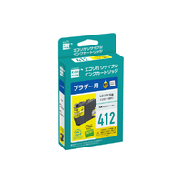 エコリカ リサイクルインク イエロー ECI-BR412Y