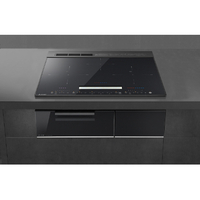 三菱 「標準工事＋引取料金込み」 ビルトイン(3口IH対応) e angle select CROSS+TOP ブラック CS-K86E5B