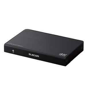 エレコム HDMI分配器(4K 60P 対応 1入力 4出力 スプリッター) ブラック VSP-HDP14BK-イメージ1