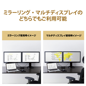 エレコム HDMI分配器(4K 60P 対応 1入力 4出力 スプリッター) ブラック VSP-HDP14BK-イメージ5