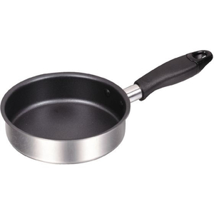 パール金属 コンパクト 2層鋼ふっ素加工フライパン 14cm FC699NM-HB-2187-イメージ1