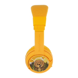 Onanoff キッズ用ヘッドホン BuddyPhones Play+ サンイエロー BT-BP-PLAYP-YELLOW-イメージ3