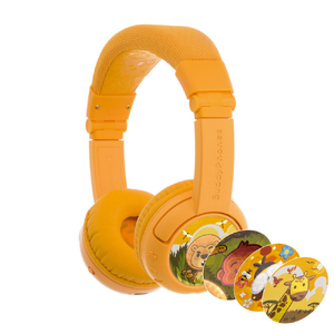 Onanoff キッズ用ヘッドホン BuddyPhones Play+ サンイエロー BT-BP-PLAYP-YELLOW-イメージ4