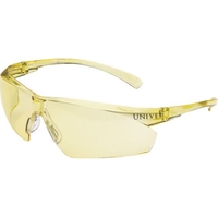 UNIVET Univet/二眼型保護メガネ 505UP イエロー 505U.00.00.19 FC613VZ-3800783