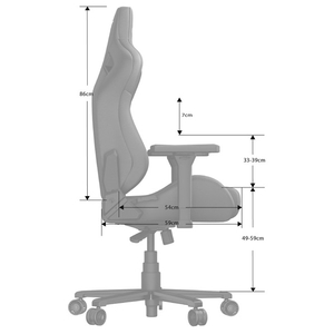 Andaseat ゲーミングチェア Kaiser Frontier XL マロン KAISER FRONTIER XL/MA-イメージ9