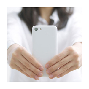 アンドデザイン iPhone SE(第3世代)/SE(第2世代)/8/7用極薄ミニマルデザインケース MYNUS マットホワイト MY-IPSEN1-MW-イメージ3