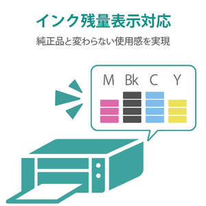 エコリカ リサイクルインク 4色パック ECI-BR412-4P-イメージ5