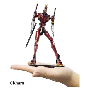 テンヨー T-MP-013M メタリックナノパズル エヴァンゲリオン 2号機 ﾒﾀﾅﾉTMP013MEVA2ｺﾞｳｷ-イメージ4