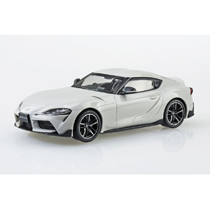 アオシマ 1/32 トヨタ GR スープラ 2019(ホワイトメタリック) 楽プラ スナップキット No．13-WT Aﾗｸﾌﾟﾗ13WTGRｽ-ﾌﾟﾗﾎﾜｲﾄM-イメージ2