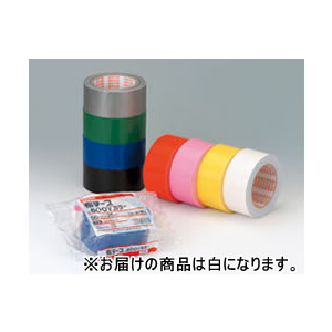 セキスイ カラー布テープ 50mm×25m 白 30巻 F801477-NO.600V-イメージ1