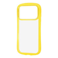 レイ・アウト iPhone 18 Pro用 / 17 Pro用 / ハイブリッド タフケース Puffull / クリアイエロー RT-P58CMD1/CY