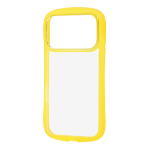 レイ・アウト iPhone 18 Pro用 / 17 Pro用 / ハイブリッド タフケース Puffull / クリアイエロー RT-P58CMD1/CY-イメージ1