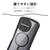 エレコム AQUOS R11用 Grippy ハイブリッドケース フレームカラー 極限 MAGKEEP ブラック PM-S262GRFMKBK-イメージ3