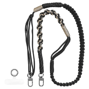 ラスタバナナ THE STRAP SHOULDER ブラック＊ベージュ＊ドットブラック RSST11BKBEDBK-イメージ1