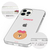 LINE FRIENDS iPhone 12 mini用フィギュア付きソフトクリアケース [公式ライセンス品] BASIC FACE CHOCO KCE-CSB034-イメージ9