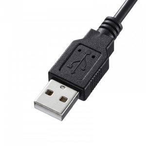 サンワサプライ USBハブ付コンパクトキーボード SKB-KG3UH2BK-イメージ8