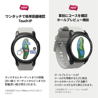 GOLFBUDDY GB-0328 ゴルフウオッチ GOLFBUDDY aim W12 ブラック