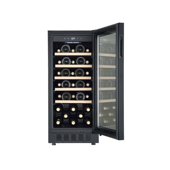 フィラディス 【右開き】ワインセラー(33本収納) forster japan(フォルスタージャパン) ブラック FJP-88GS(BK) FJP 右開き