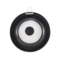 パール金属 コンパクト ガラス窓付フライパンカバー 14cm用 FC701NM-HB-2192