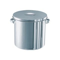 日東金属工業 ステンレスタンク　ストレート貯蔵用タンク（フタ付）　25L ST-33