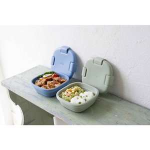stojo 弁当箱 stojo BOX 700ml 1段 大人 食洗機 電子レンジ 折りたためる SAGE BX24-SGE-イメージ7
