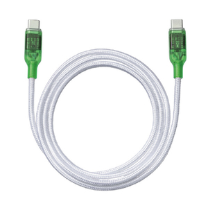 re:colors PD100W対応USB Type-C to C ケーブル(1m) ライム CPRC2U2CTC100WG-イメージ2