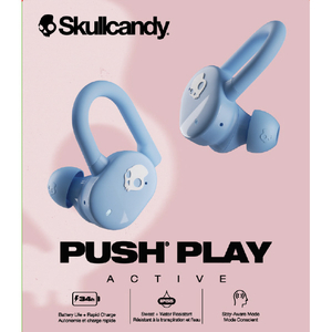 Skullcandy 完全ワイヤレスイヤホン Push Play Active Preppy Blue S2PPW-S795-イメージ2