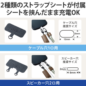 エレコム ショルダーストラップ カジュアルタイプ オリーブ P-STSDH2ROV-イメージ5
