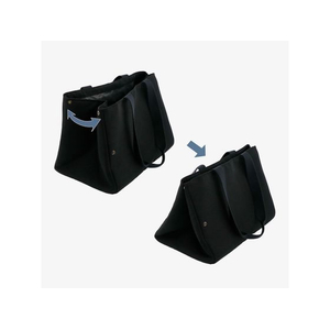 ＬＩＶ ＰＬＵＳ keepie 保冷レジカゴバッグ エコバッグ 20L ブラック FCD820N-LV-0041-イメージ9